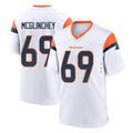 Kdoa D.Broncos #69 Mike McGlinchey Player White Home Game Stitched Jerseys