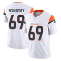 Kdoa D.Broncos #69 Mike McGlinchey Player White Limited Vapor F.U.S.E. Home Game Stitched Jerseys