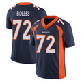 Kdoa D.Broncos #72 Garett Bolles Player Navy Vapor Untouchable Limited Game Stitched Jerseys