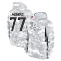 Kdoa D.Broncos #77 Quinn Meinerz Player Arctic Camo Salute to Service Hoodies Limited Game Stitched Jerseys