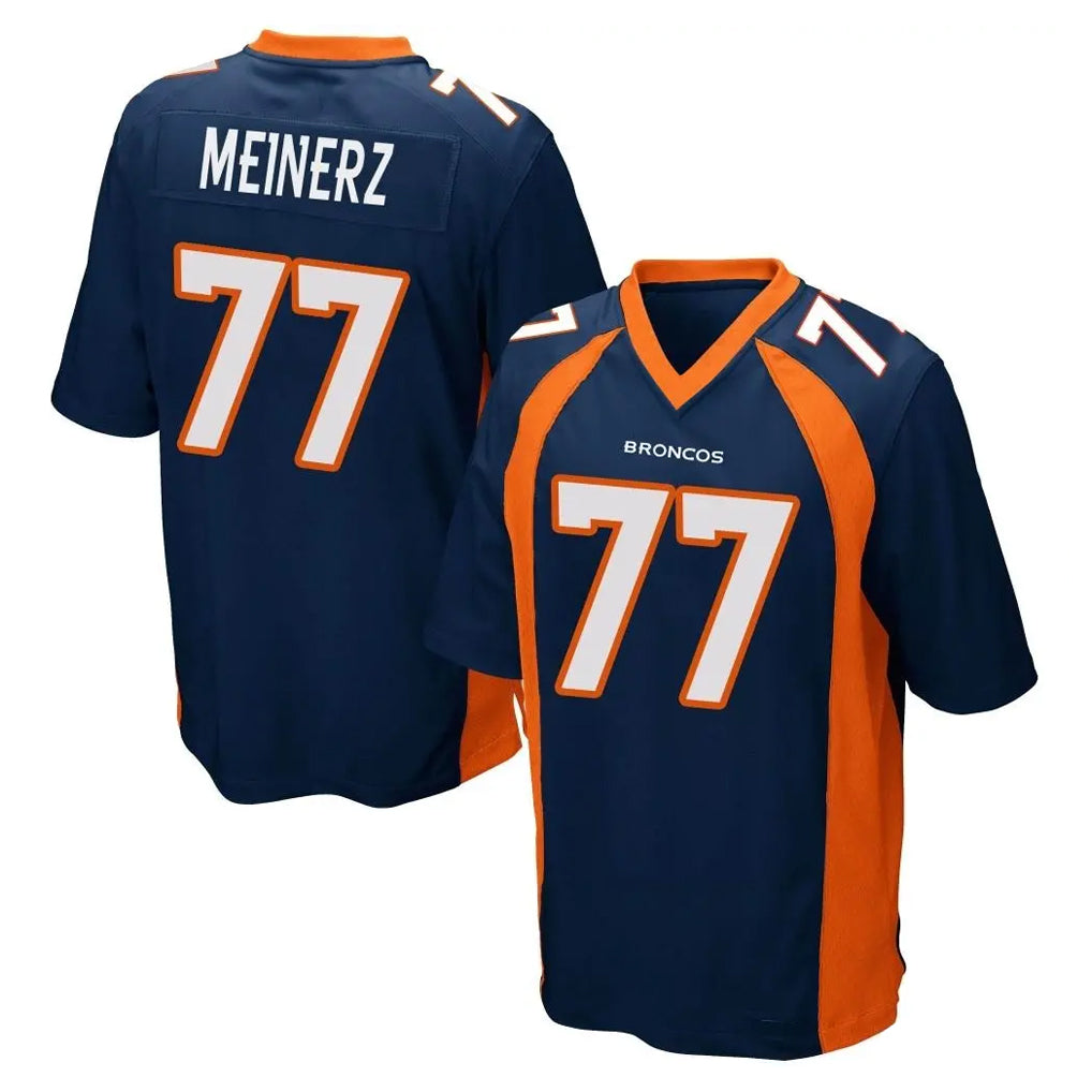 Kdoa D.Broncos #77 Quinn Meinerz Player Navy Game Stitched Jerseys