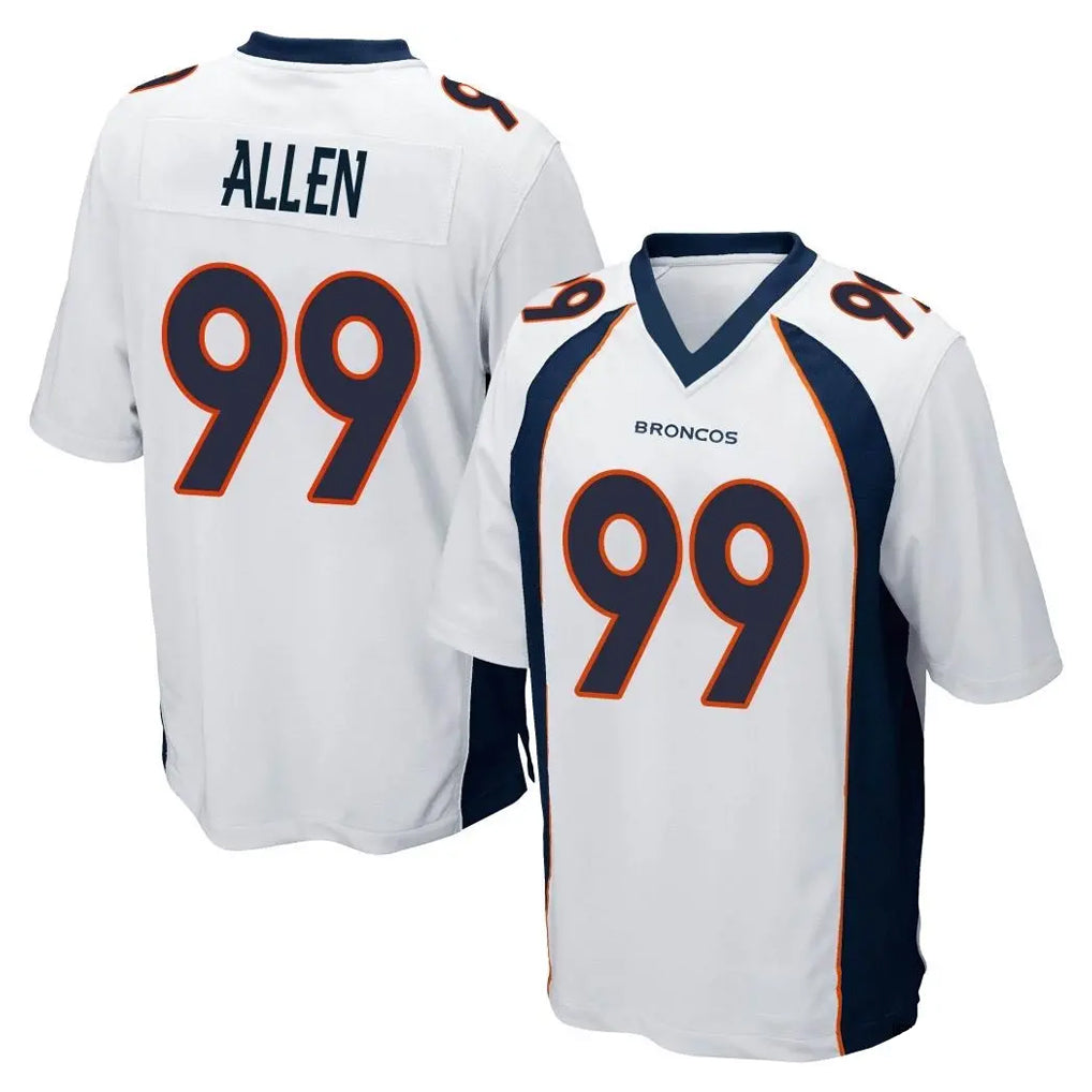 Kdoa D.Broncos #99 Zach Allen Player White Game Stitched Jerseys