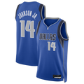 Kdoa D.Mavericks #14 Morez Johnson Jr. Blue Swingman Jerseys - Icon Edition