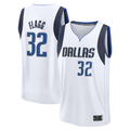 Kdoa D.Mavericks #32 Cooper Flagg White 2025 Draft First Round Pick Fast Break Replica Jerseys - Association Edition