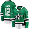 Kdoa D.Stars #12 Radek Faksa Kelly Green Home Breakaway Jerseys