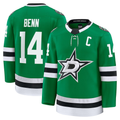 Kdoa D.Stars #14 Jamie Benn Kelly Green Home Premium Jerseys