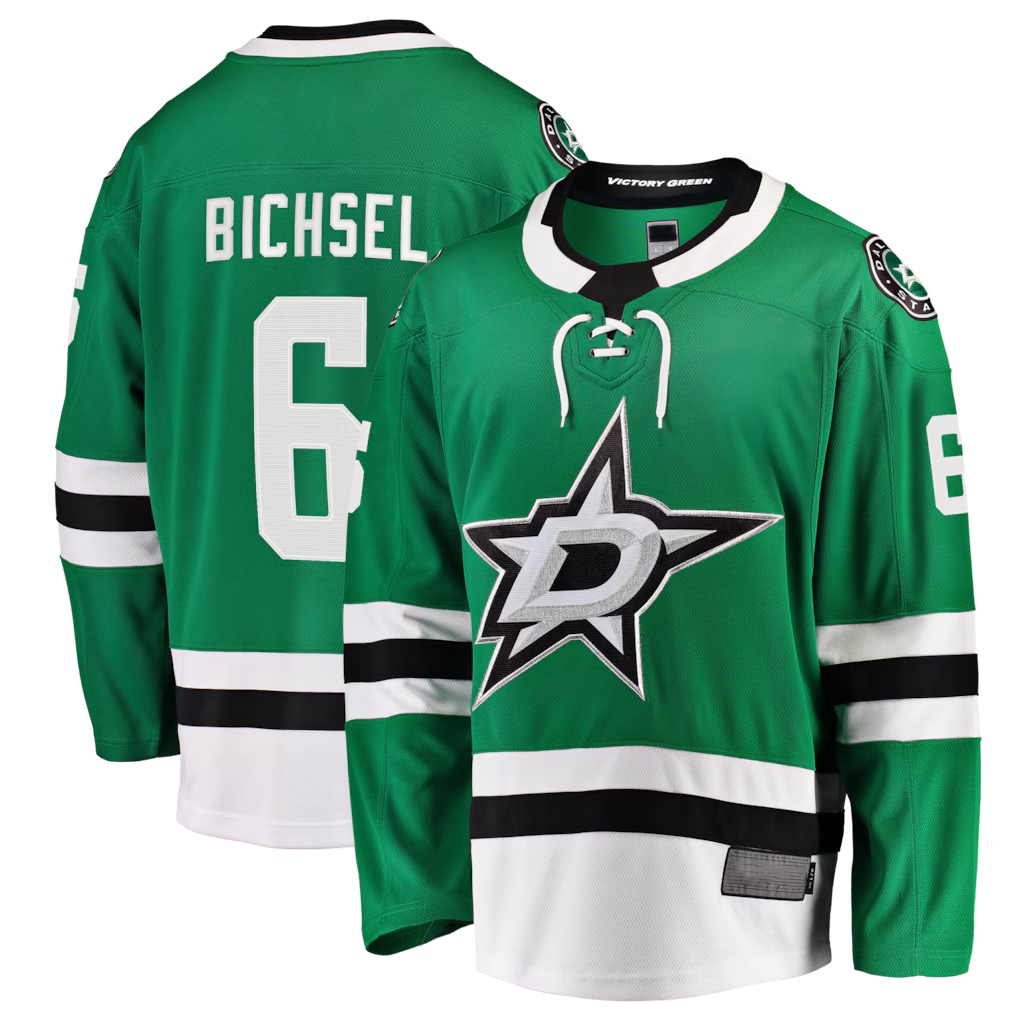 Kdoa D.Stars #6 Lian Bichsel Kelly Green Home Breakaway Jerseys