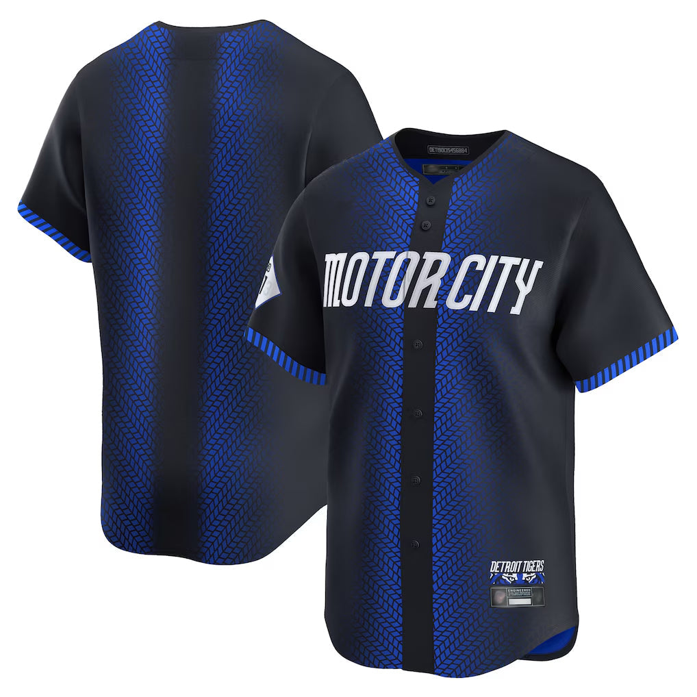 Kdoa D.Tigers Navy City Connect Home Limited Blank Player Stitched Jerseys