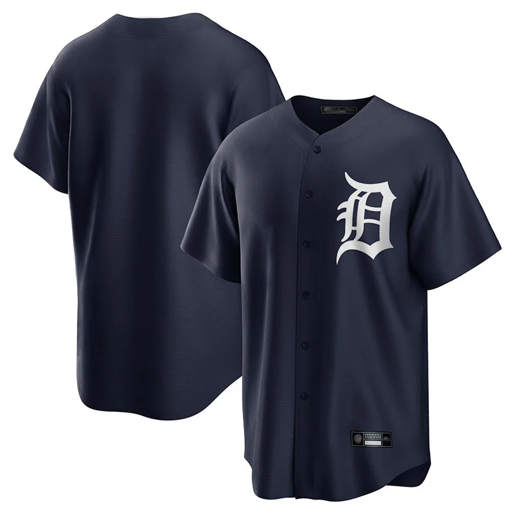 Kdoa D.Tigers Navy Game Home Blank Player Stitched Jerseys