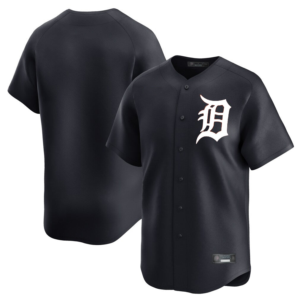 Kdoa D.Tigers Navy Limited Home Game Blank Player Stitched Jerseys