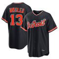 Kdoa D.Tigers #13 Dillon Dingler Player Navy Home Game Stitched Jerseys