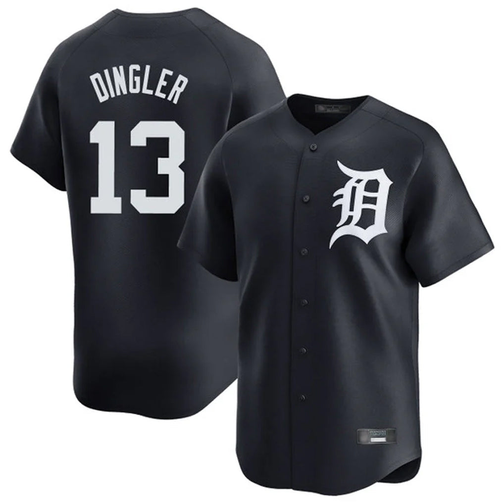 Kdoa D.Tigers #13 Dillon Dingler Player Navy Home Limited Game Stitched Jerseys