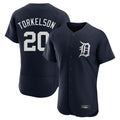 Kdoa D.Tigers #20 Spencer Torkelson Player Navy Limited Elite Home Stitched Jerseys
