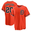 Kdoa D.Tigers #20 Spencer Torkelson Player Orange Home Game Stitched Jerseys