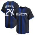 Kdoa D.Tigers #24 Miguel Cabrera Player Navy City Connect Home Limited Stitched Jerseys