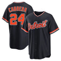 Kdoa D.Tigers #24 Miguel Cabrera Player Navy Home Game Stitched Jerseys