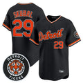 Kdoa D.Tigers #29 Tarik Skubal Player Black Limited Home Stitched Jerseys