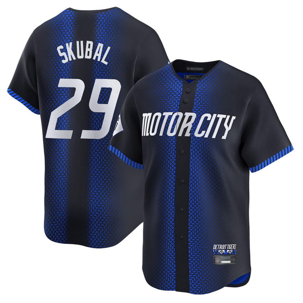 Kdoa D.Tigers #29 Tarik Skubal Player Navy City Connect Home Limited Stitched Jerseys