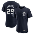 Kdoa D.Tigers #29 Tarik Skubal Player Navy Limited Elite Home Stitched Jerseys