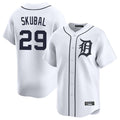 Kdoa D.Tigers #29 Tarik Skubal Player White Home Limited Stitched Jerseys