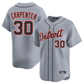 Kdoa D.Tigers #30 Kerry Carpenter Player Gray Home Limited Stitched Jerseys