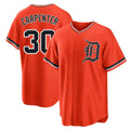 Kdoa D.Tigers #30 Kerry Carpenter Player Orange Home Game Stitched Jerseys