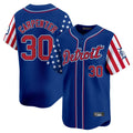 Kdoa D.Tigers #30 Kerry Carpenter Player Royal Independence Day Vapor Premier Limited Stitched Jerseys