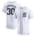 Kdoa D.Tigers #30 Kerry Carpenter Player White Limited Elite Home Stitched Jerseys