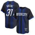 Kdoa D.Tigers #31 Riley Greene Player Navy City Connect Home Limited Stitched Jerseys