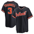Kdoa D.Tigers #3 Alan Trammell Player Navy Home Game Stitched Jerseys