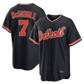 Kdoa D.Tigers #7 Kevin McGonigle Player Navy Home Game Stitched Jersey