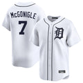 Kdoa D.Tigers #7 Kevin McGonigle Player White Home Limited Stitched Jerseys