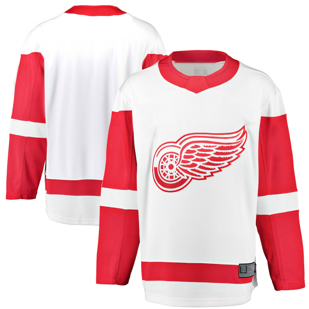 Kdoa D.Red wings White Breakaway Away Jerseys