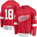 Kdoa D.Red wings #18 Andrew Copp Red Home Breakaway Player Jerseys