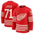 Kdoa D.Red wings #71 Dylan Larkin Red Centennial Premium Player Jerseys