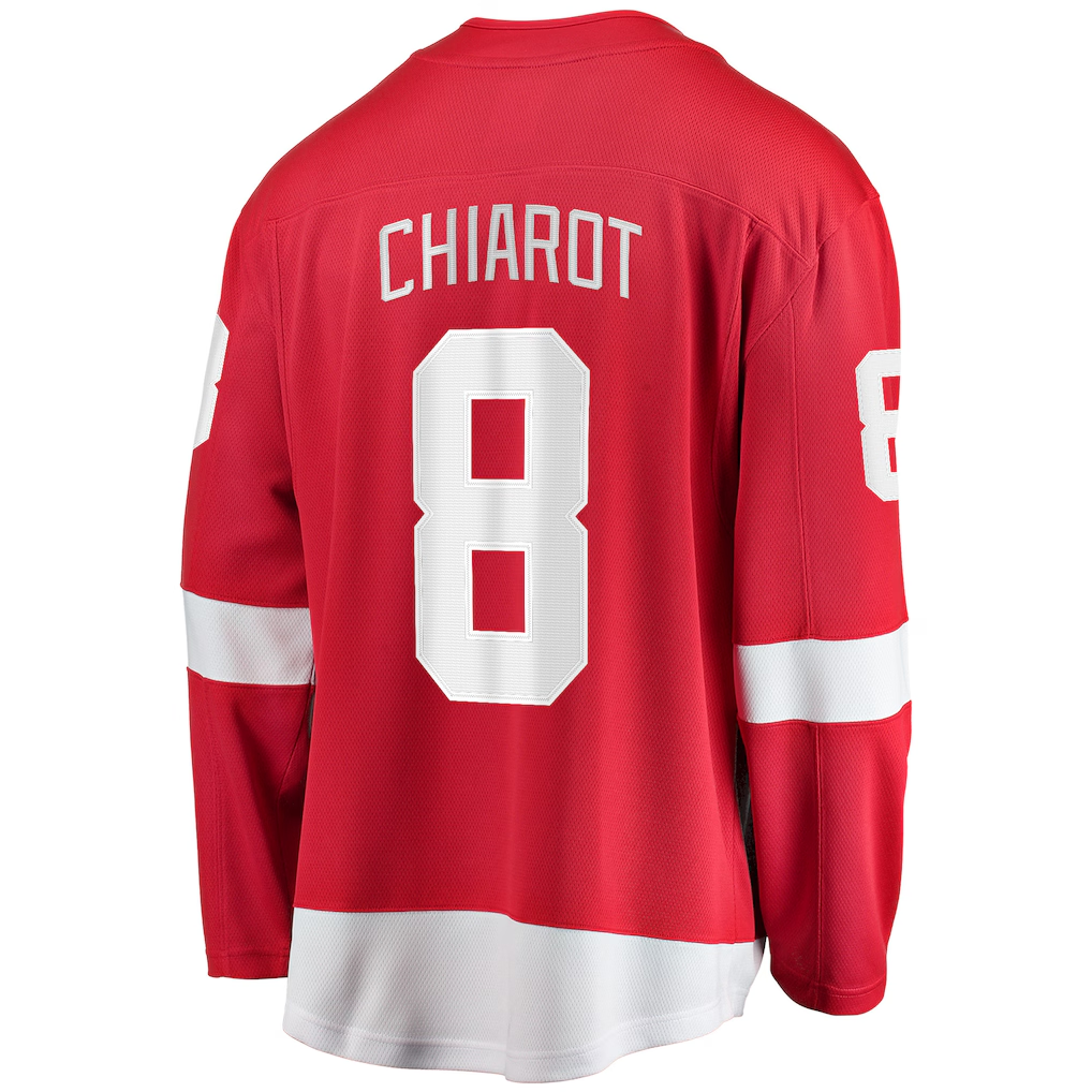 Kdoa D.Red wings #8 Ben Chiarot Red Home Breakaway Player Jerseys