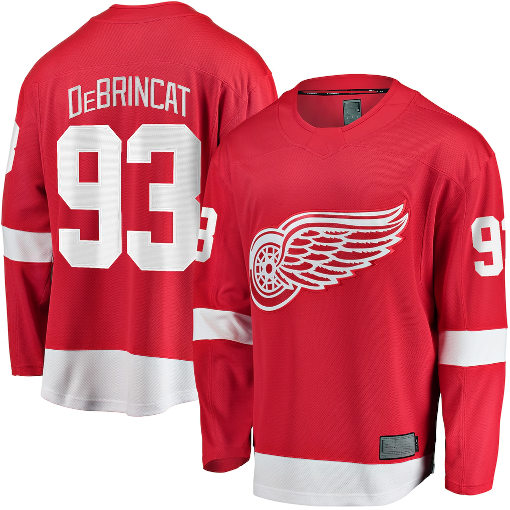 Kdoa D.Red wings #93 Alex DeBrincat Red Breakaway Jerseys