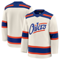 Kdoa E.Oilers Light Beige Alternate Premium Jerseys