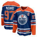 Kdoa E.Oilers #97 Connor McDavid Royal Home Breakaway Jerseys