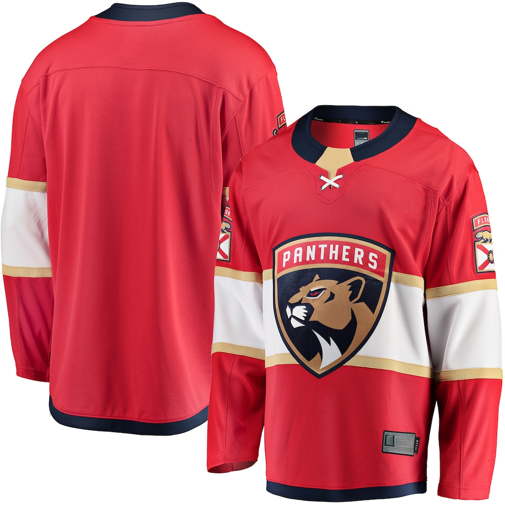 Kdoa F.Panthers Red Breakaway Home Jerseys