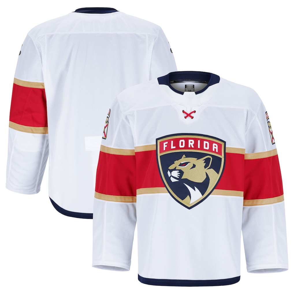 Kdoa F.Panthers White Away Authentic Pro Jerseys