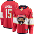 Kdoa F.Panthers F.Panthers #15 Anton Lundell Red Home Breakaway Player Jerseys