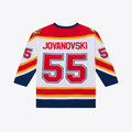 Kdoa F.Panthers #55 Ed Jovanovski Mitchell & Ness White 1996 Power Play Jerseys