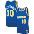 Kdoa G.State Warriors #10 Tim Hardaway Mitchell & Ness Royal 199091 Hardwood Classics Swingman Jerseys