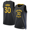 Kdoa G.State Warriors #30 Stephen Curry Black 202425 Swingman Jerseys - Statement Edition