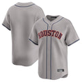 Kdoa H.Astros Gray Home Limited Blank Player Stitched Jerseys
