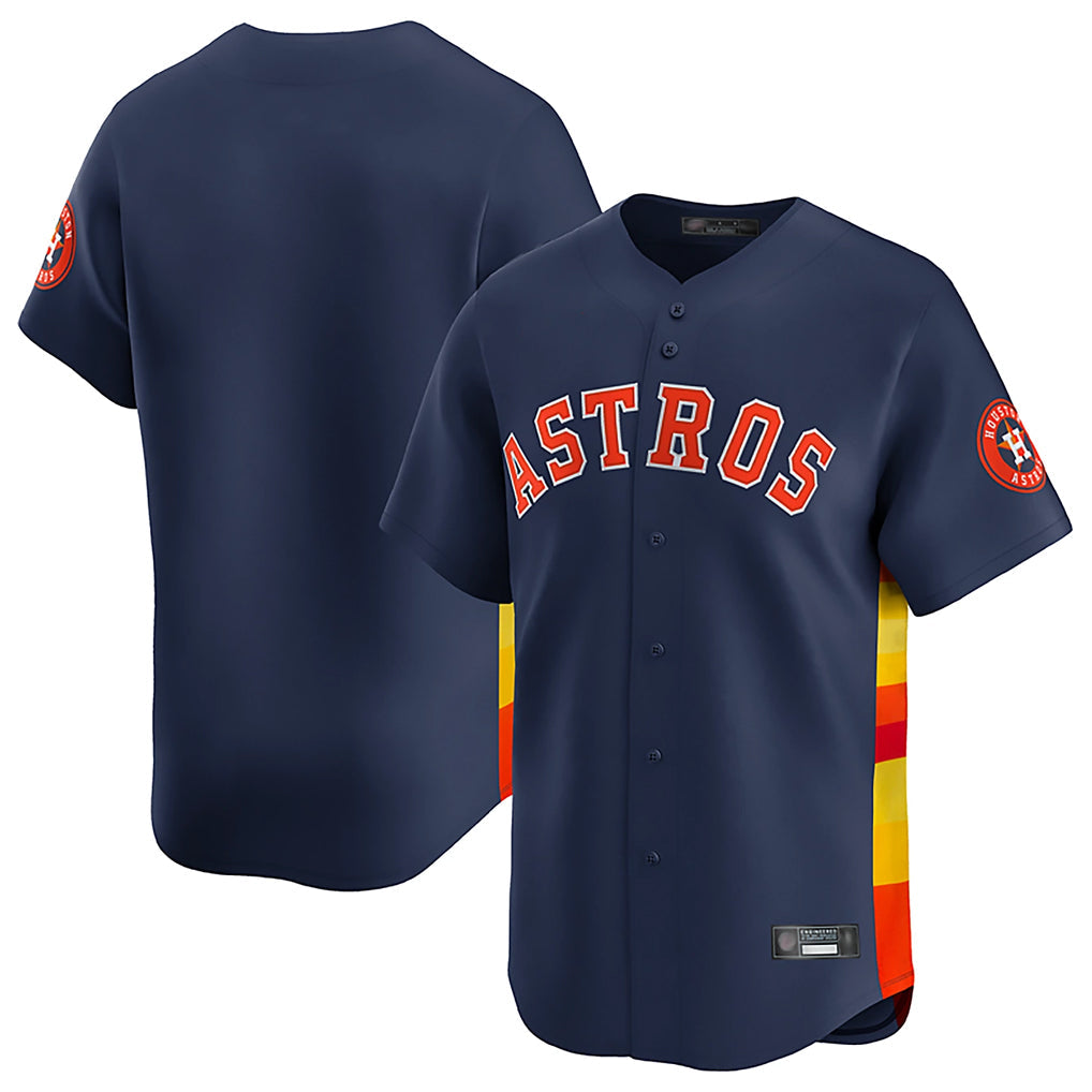 Kdoa H.Astros Navy Home Limited Blank Player Stitched Jerseys