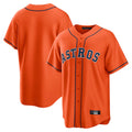 Kdoa H.Astros Orange Home Game Blank Player Stitched Jerseys