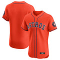 Kdoa H.Astros Orange Home Limited Elite Blank Player Stitched Jerseys