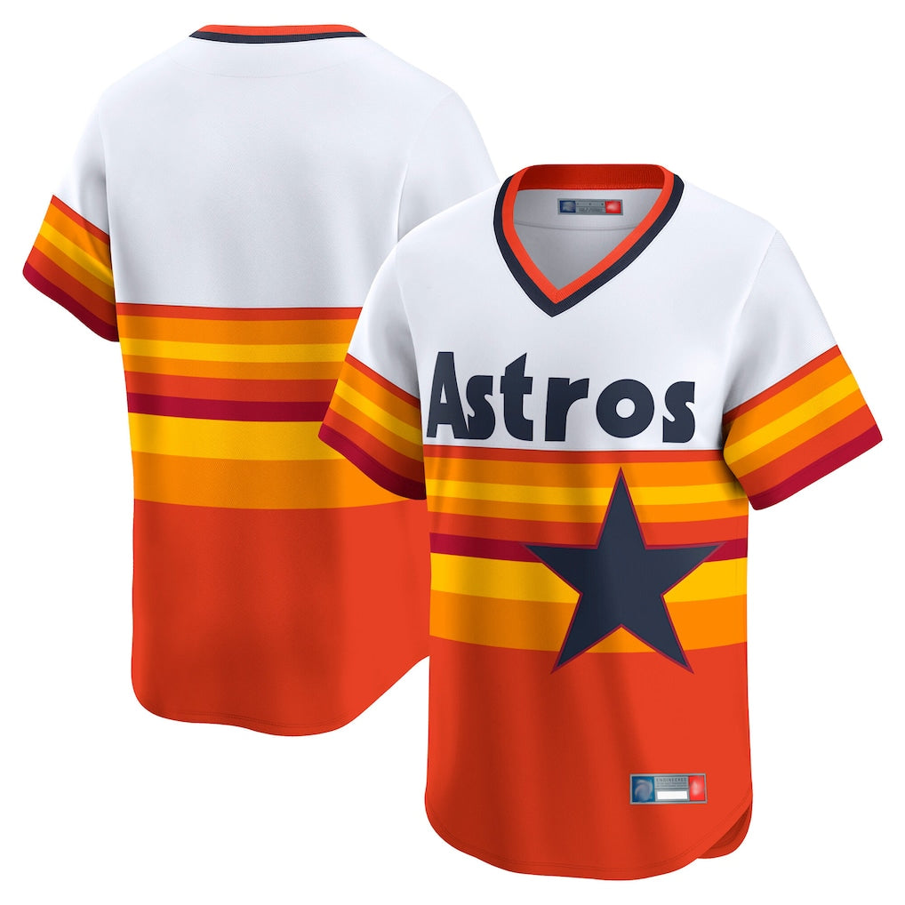 Kdoa H.Astros Rainbow Cooperstown Collection T-shirt Blank Player Stitched Jerseys